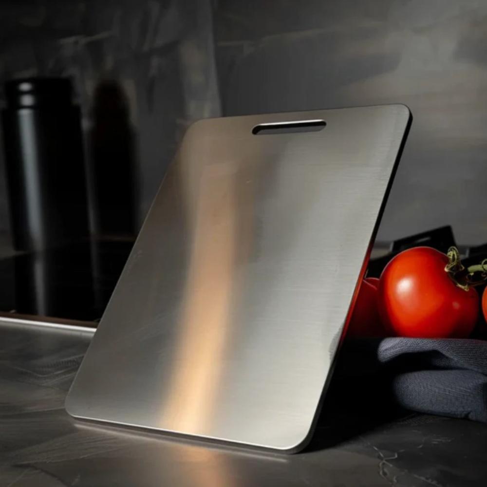 Stainless Steel Cutting Board Durable Hygienic - Fashinoza