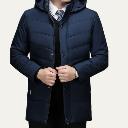 Men's Winter Hooded Puffer Jacket