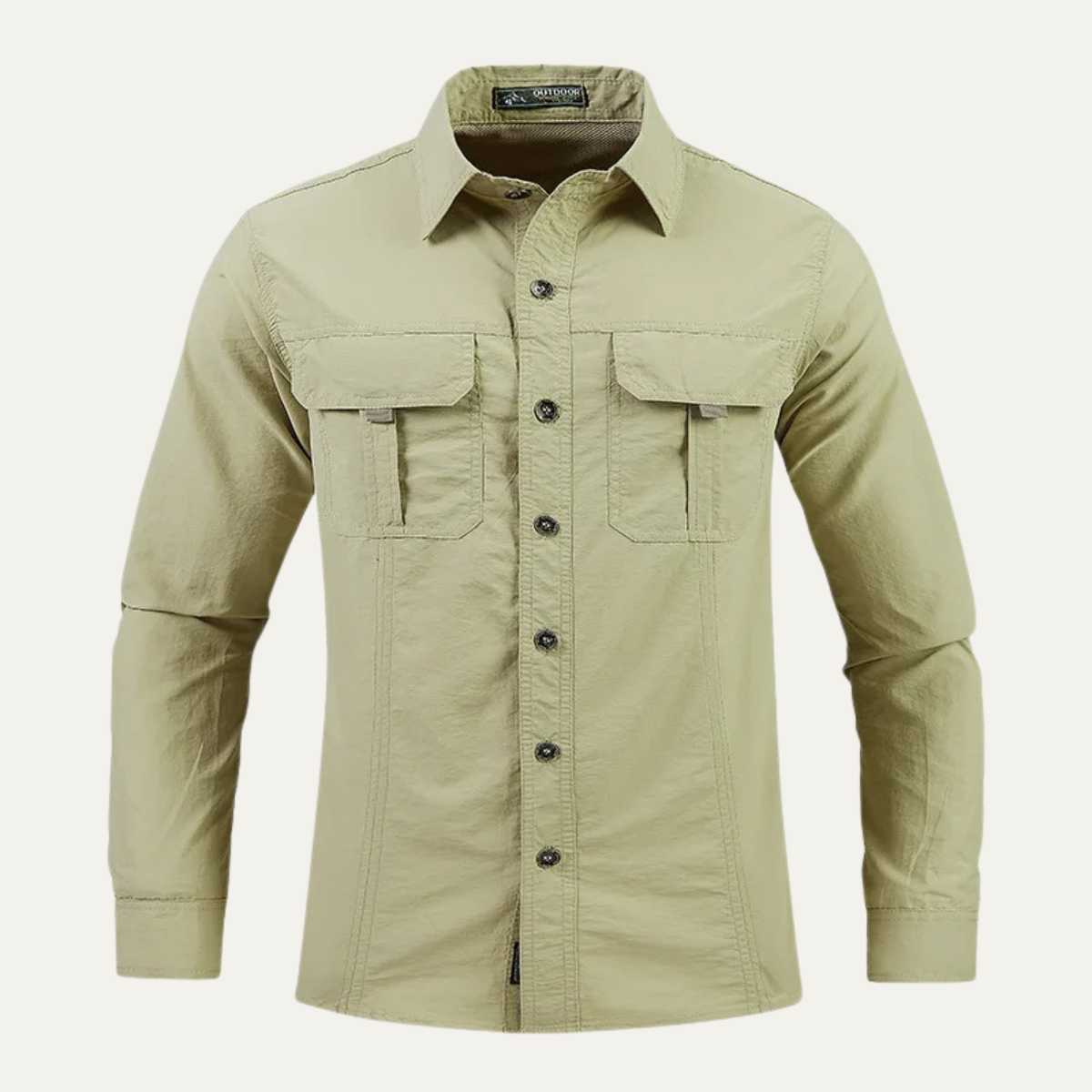 Montbrook Men's Tactical Cargo Shirt Multi Pocket