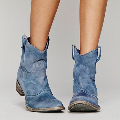 Women's Ankle Boots Side Zipper