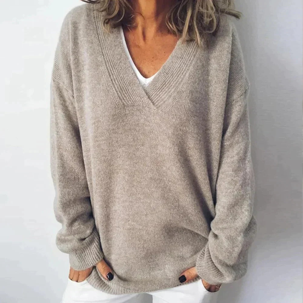 Alice | Women Spring V Neck Sweater