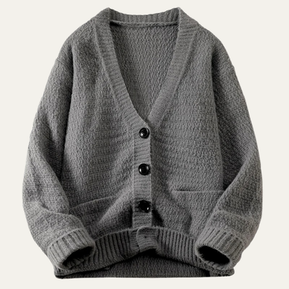 Dorsett Men's Knitted Cardigan Button Up Winter - Fashinoza