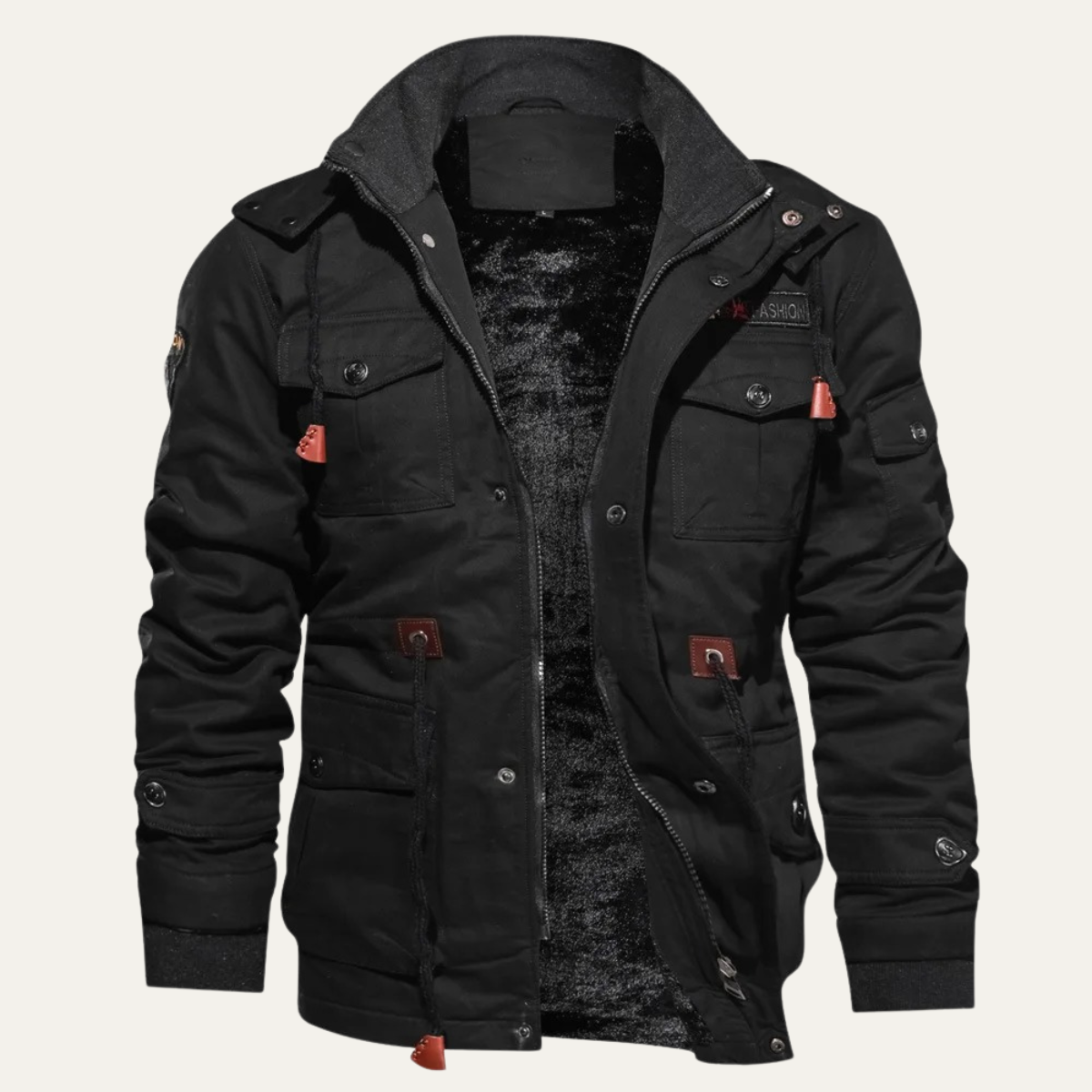 Chilton Men's Padded Cargo Jacket Winter