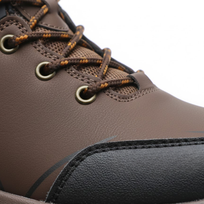 Men's Retro Hiking Boots Comfort Breathable Waterproof Anti-Slip Outdoor Camping Work Shoes