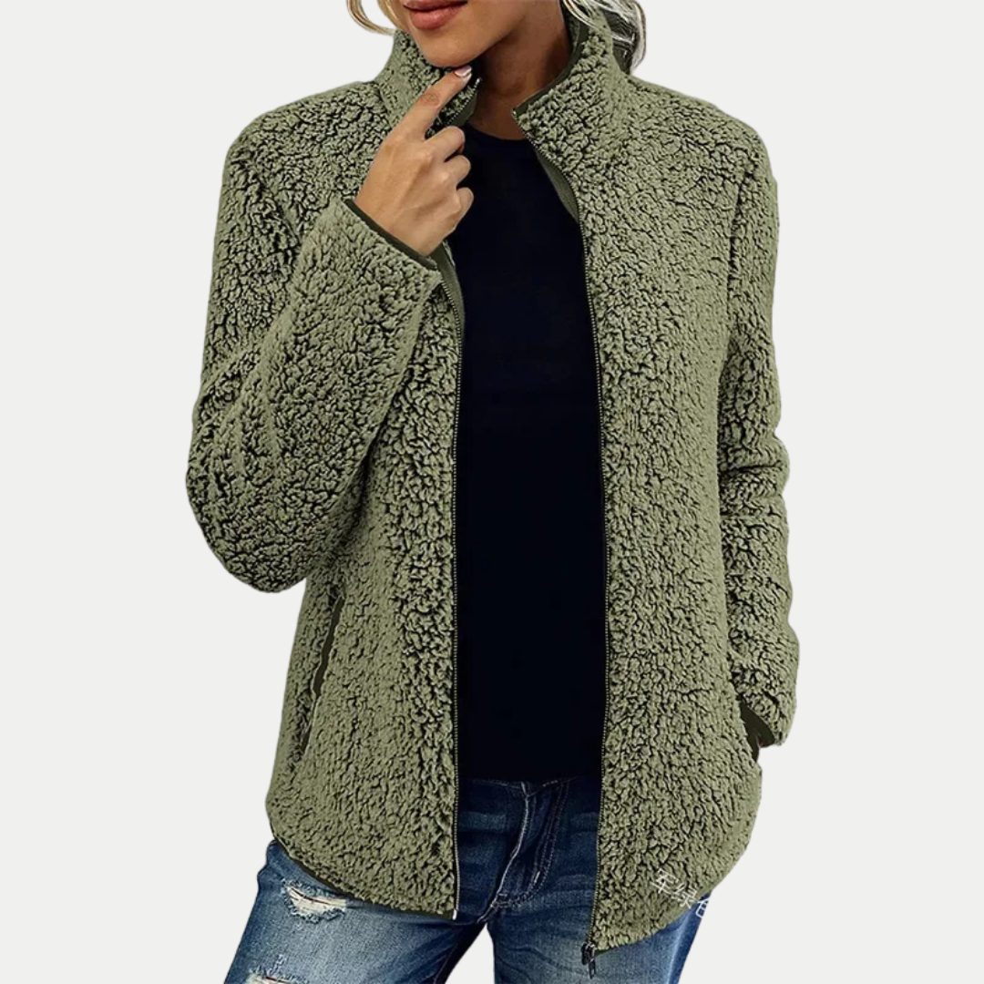 Women's Fleece Jacket Zip Front