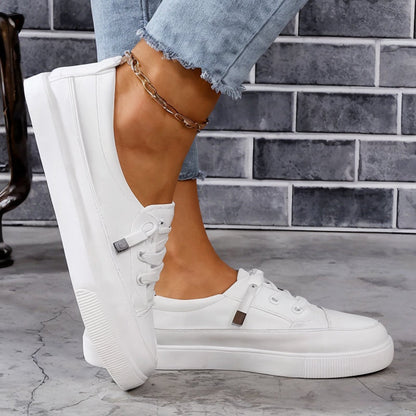Women's Lace-Up Low Sneakers