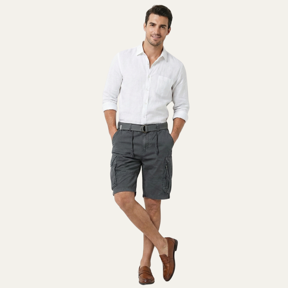Men's Cotton Cargo Shorts