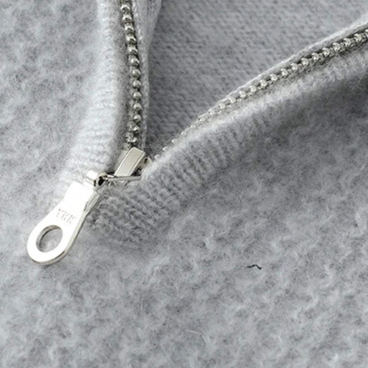 Valladolid Men's Knit Sweater Quarter Zip High Collar
