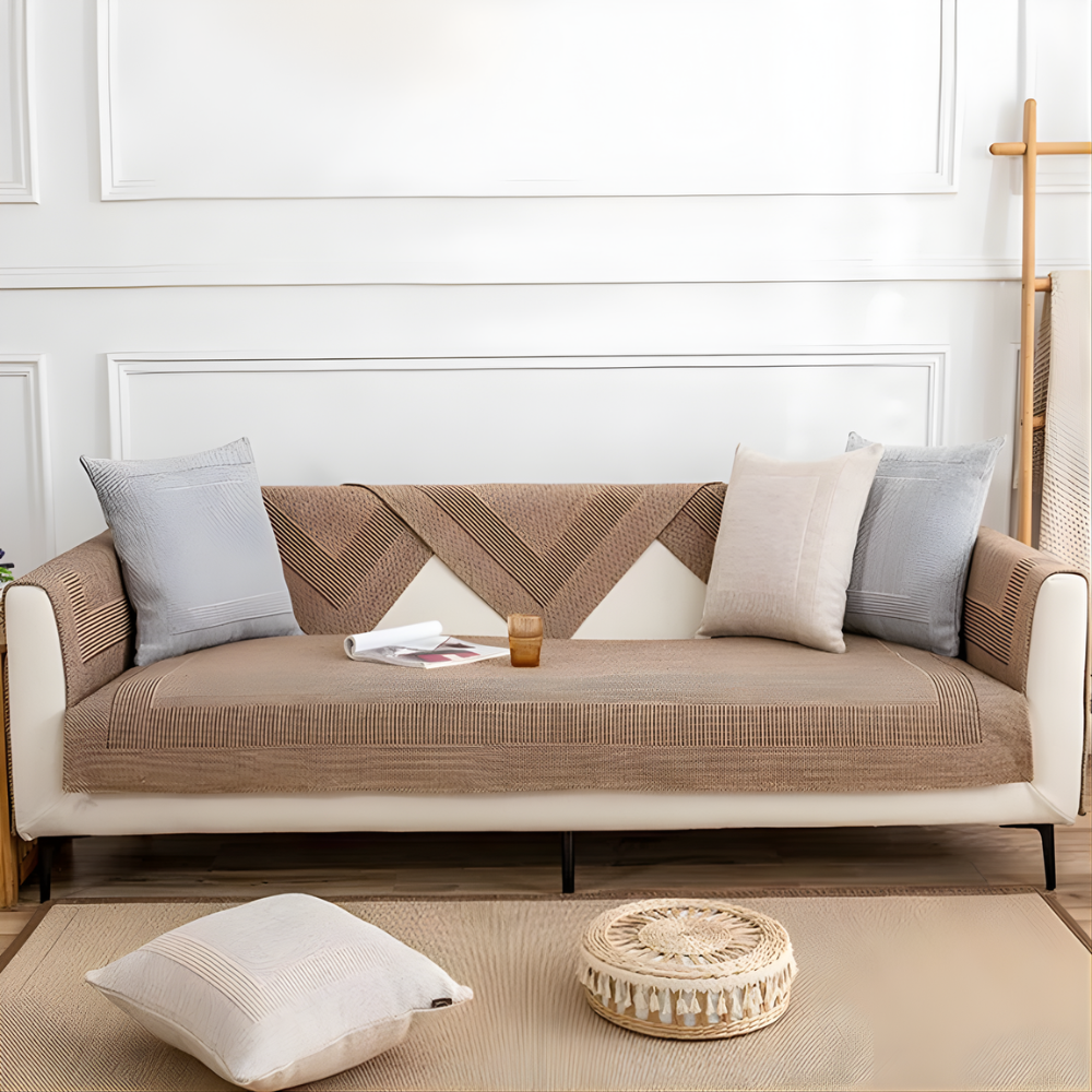 Linen Sofa Slipcover Set