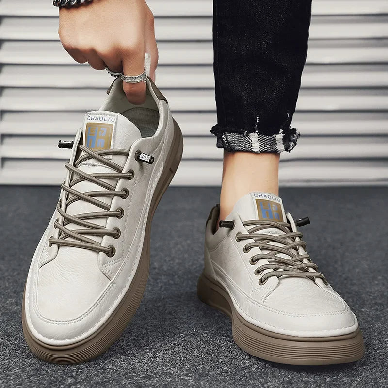 Men's Modern Comfort Sneakers Everyday Versatility - Fashinoza