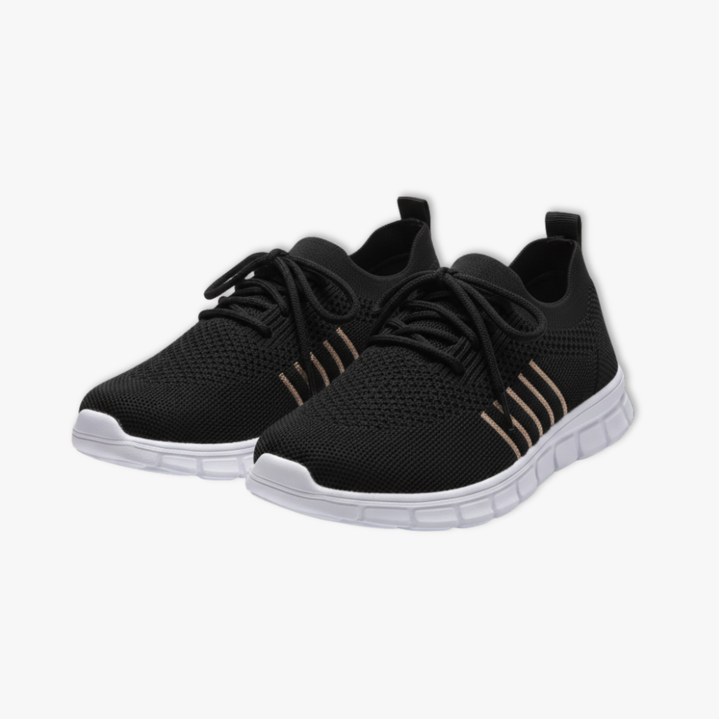 Women's Mesh Slip-on Platform Running Sneakers