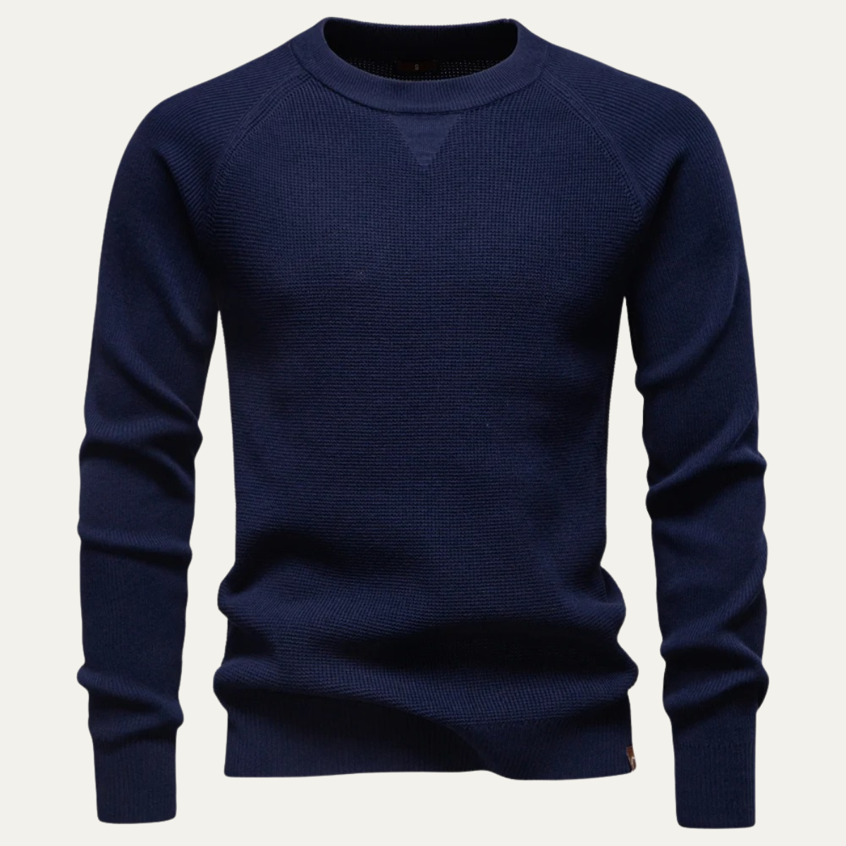 Men's Knitted Crew Neck Sweater