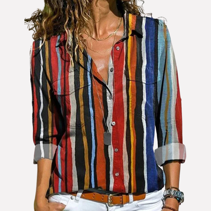 Women's Summer Blouse Lightweight Cotton