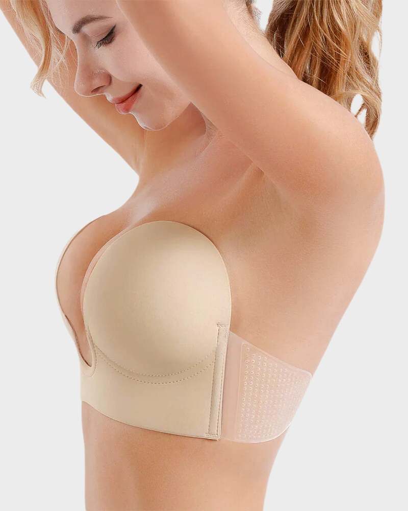 Women's Push Up Bra Plunge Style