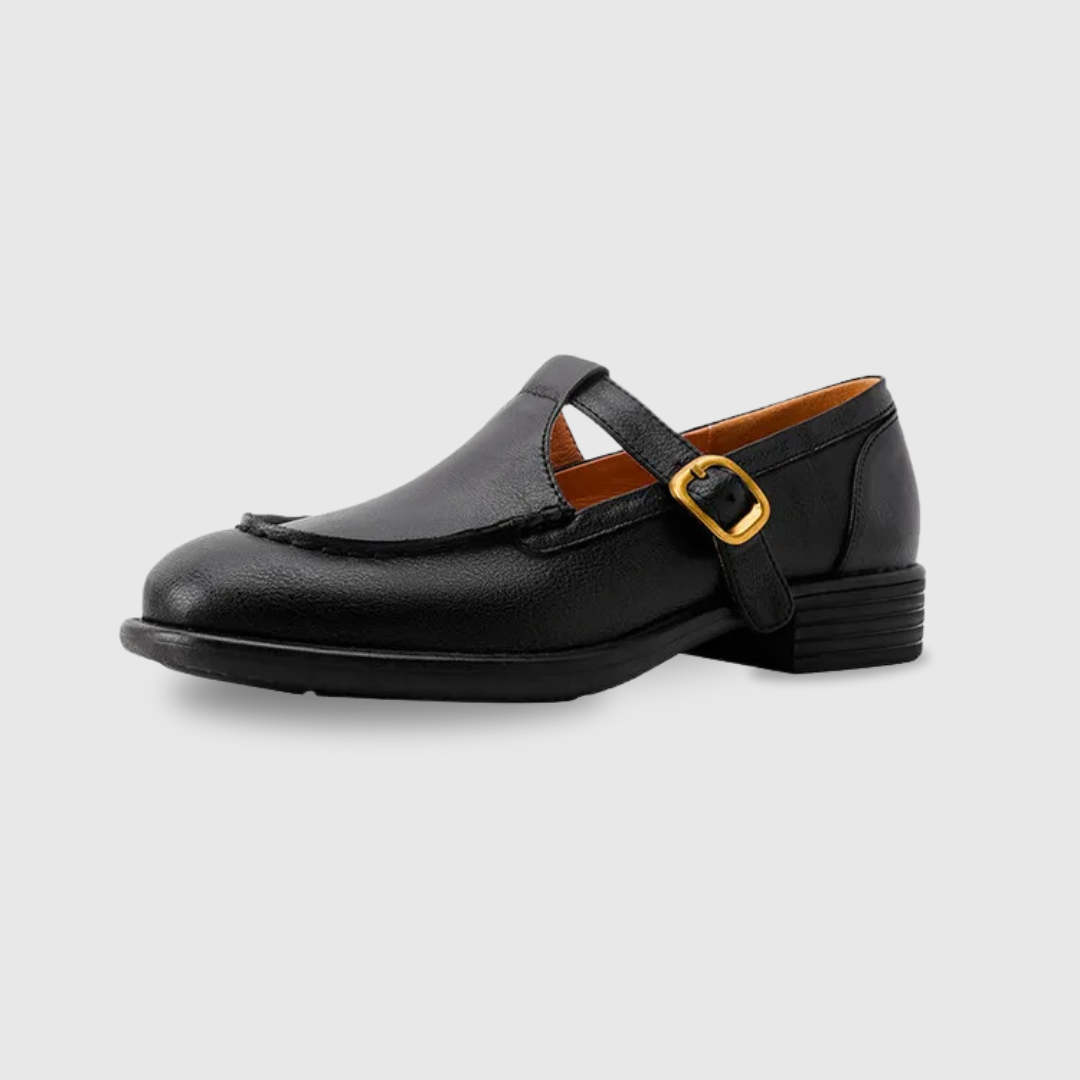 Women's Mary Jane Shoes Round Toe Low Heel