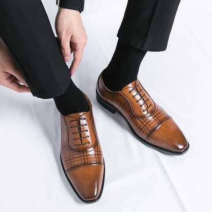 Men's Harmon Genuine Leather Dress Shoes