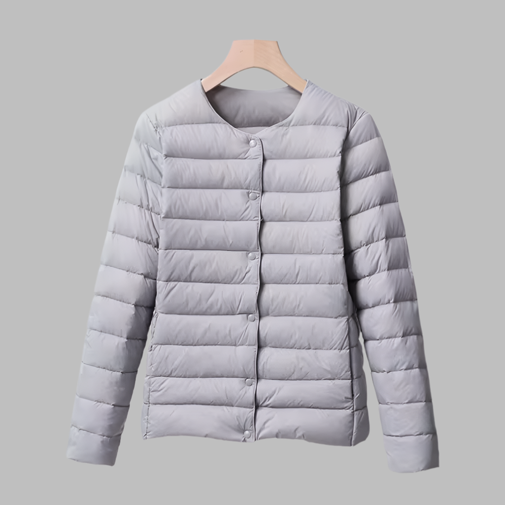 Portable Puffer Jacket Water Resistant Black