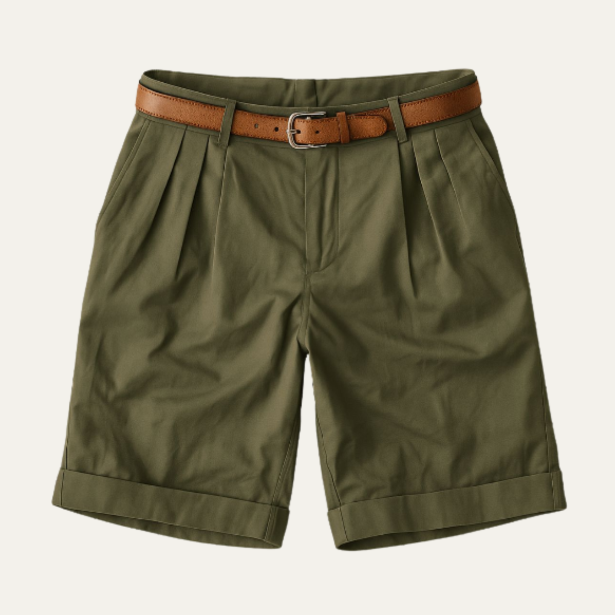 Men's Tailored Cotton Shorts