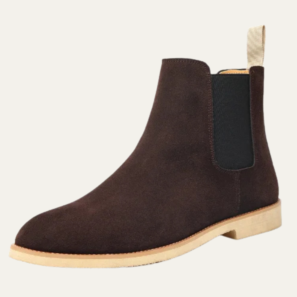 Men's Suede Chelsea Ankle Boots