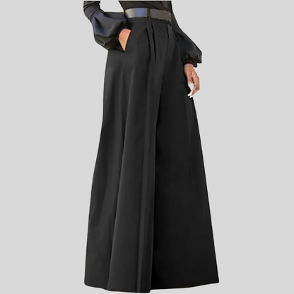 Women's Wide Leg Pants Modern Flowy Design