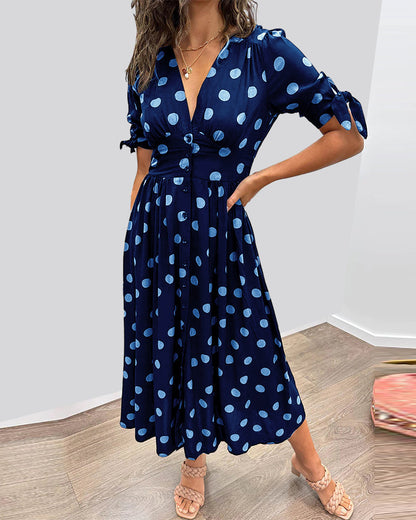 Women's Polka Dot Dress