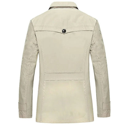 Mauro Icardi Men's Trench Coat Elegant Style