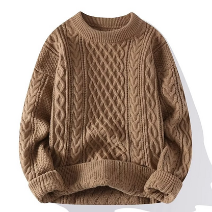 Men’s Classic Cable Knit Sweater
