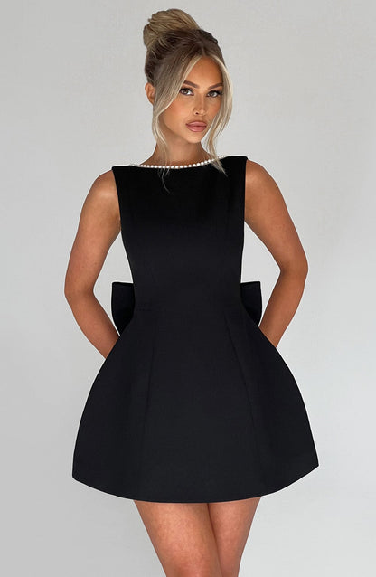 Hailey | Women Wedding Guest Structured Mini Dress