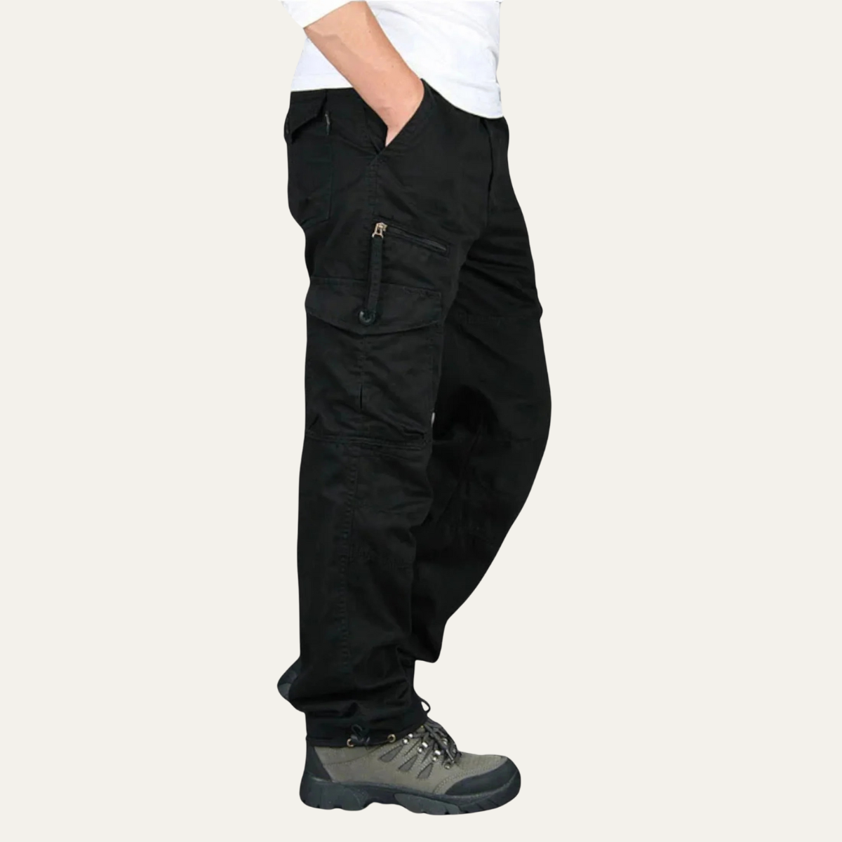 Men's Tactical Cargo Pants Multi Pockets Outdoor Military Style