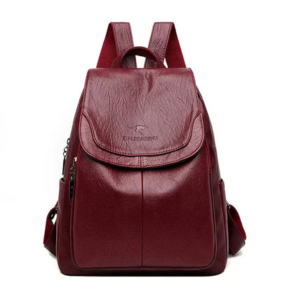 Women's Leather Backpack Timeless Style