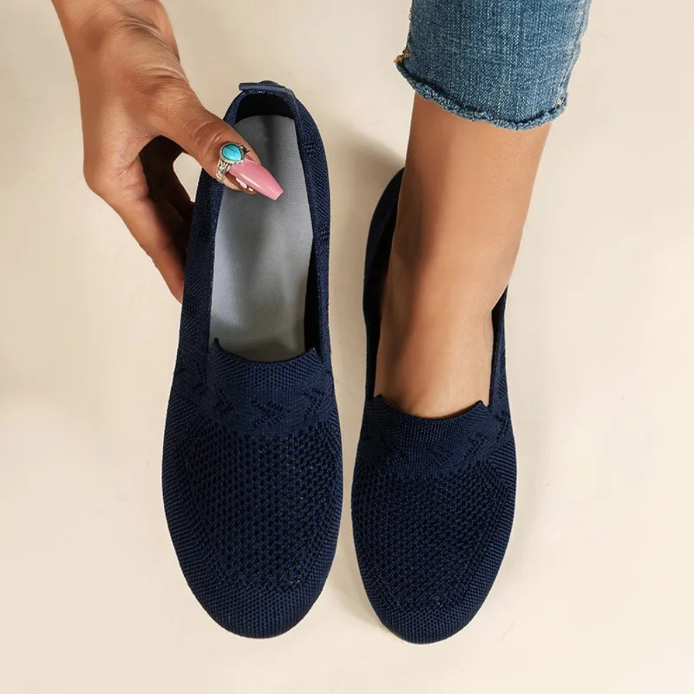 Women's Breathable Mesh Slip On Shoes - Fashinoza