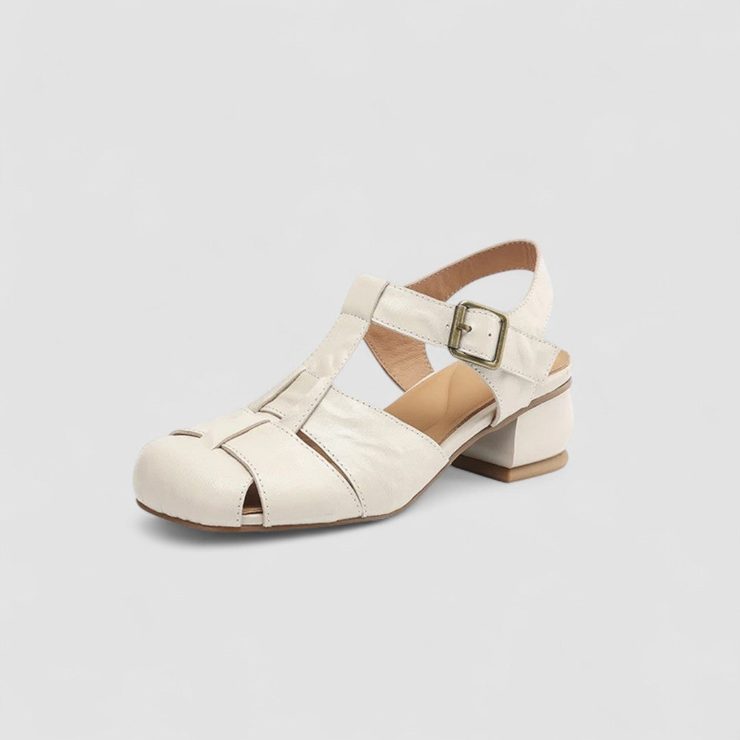 Women's Closed Toe Slingback Mary Jane Shoes