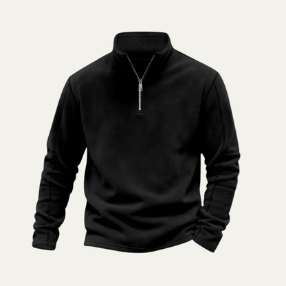 Vesuvius Men's Fleece Quarter Zip Sweater Warm