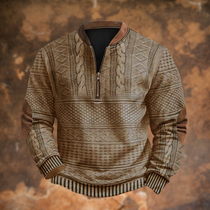 Patrick | Men’s Spring Textured Half Zip Pullover