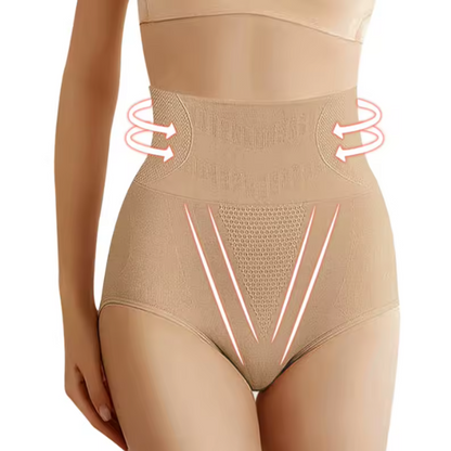 Women's High-Waist Tummy Control Underwear Seamless