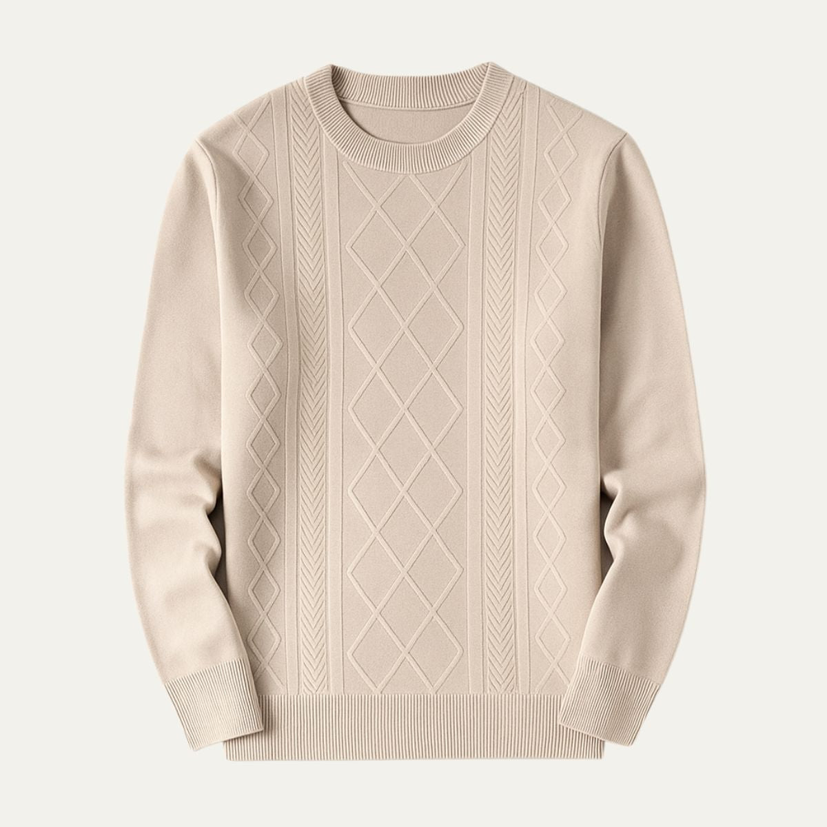 Remington Men's Classic Crewneck Sweater - Fashinoza