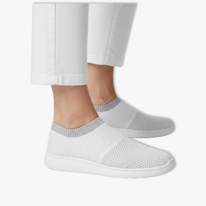 Women’s Lightweight Breathable Casual Sneakers with Simple Slip-On Style