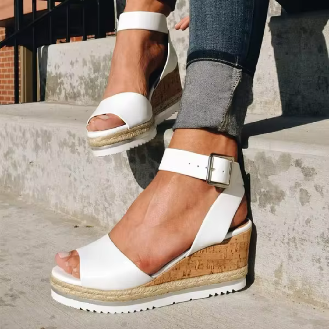 Tamsin Women's Wedge Sandals - Fashinoza