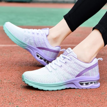 Orthopedic Walking Shoes for Women with Arch Support and Breathable Air Mesh Upper