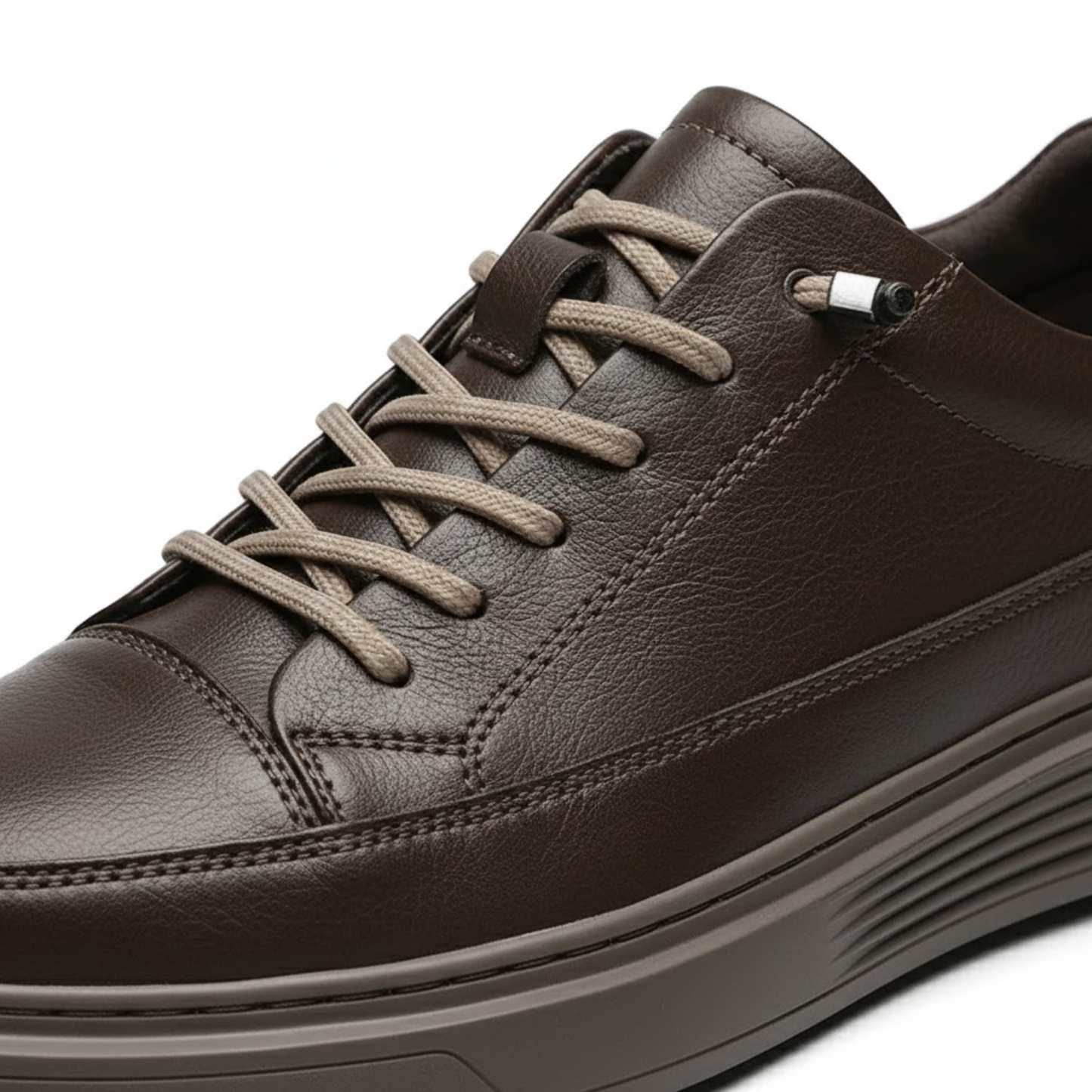 Genuine Leather Casual Shoes Men's Oxford Shoes Jogging Dress Shoes