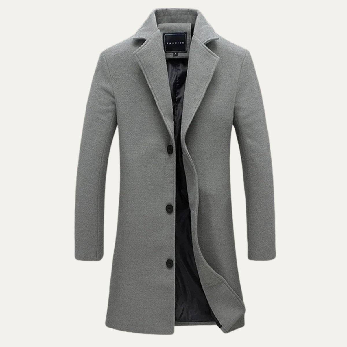 Men's Long Wool Smart Casual Coat