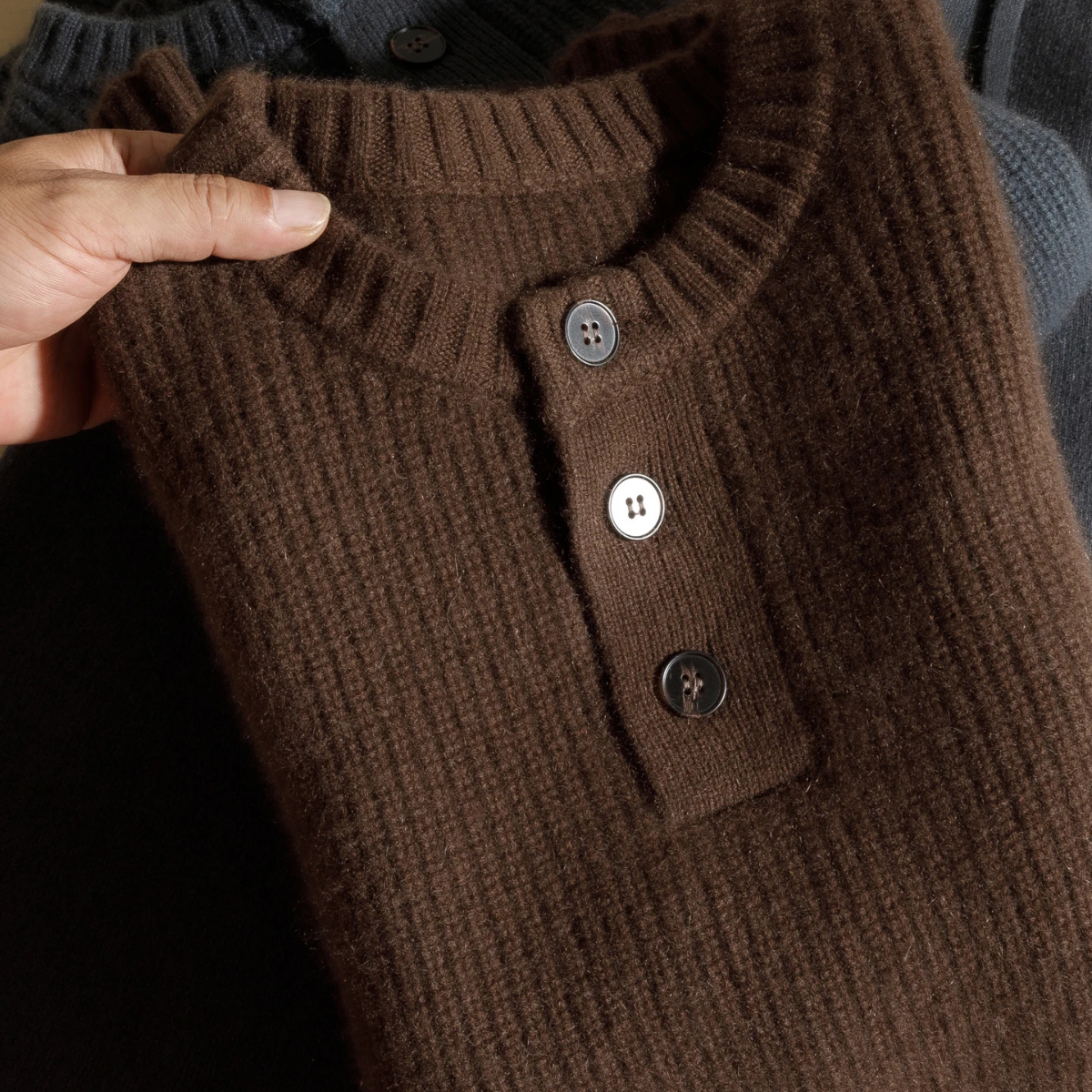 Winsterly Men's Crew Neck Sweater