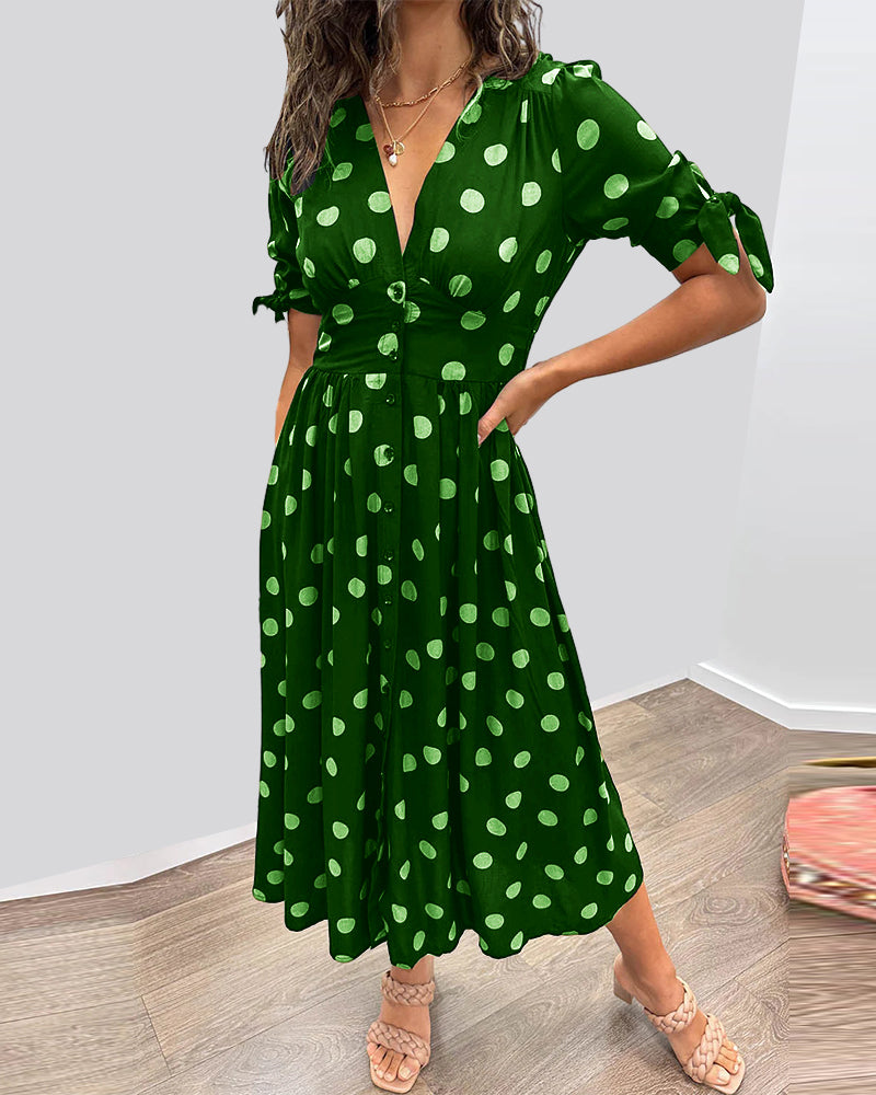 Women's Polka Dot Dress