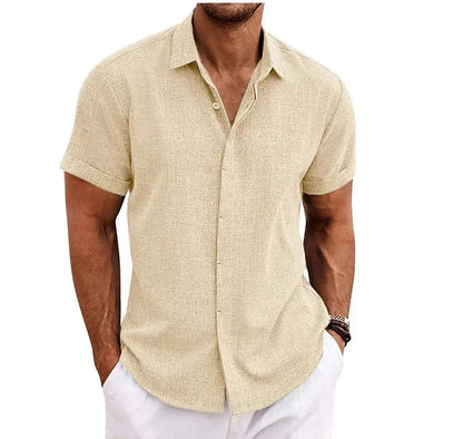 Men's Cotton Linen Shirt