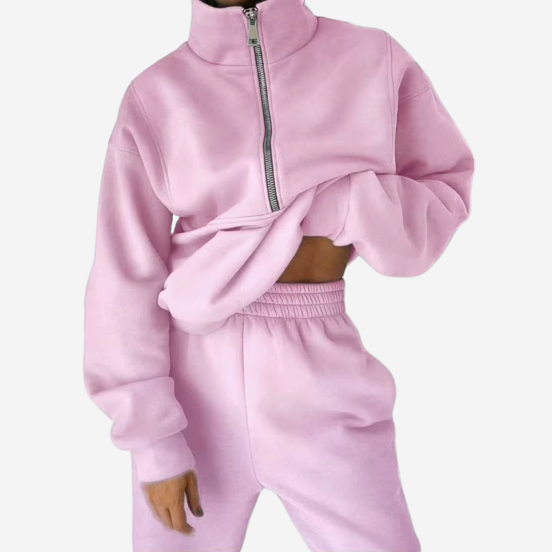 Women's Two-Piece Tracksuit Comfortable Polyester