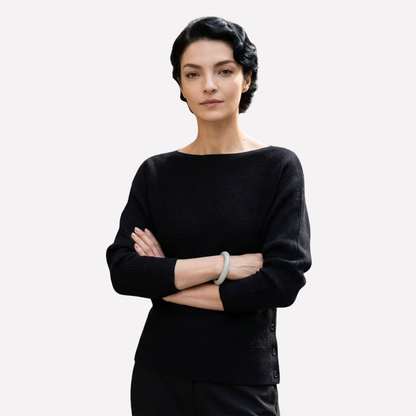 Women's Off The Shoulder Sweater - Fashinoza