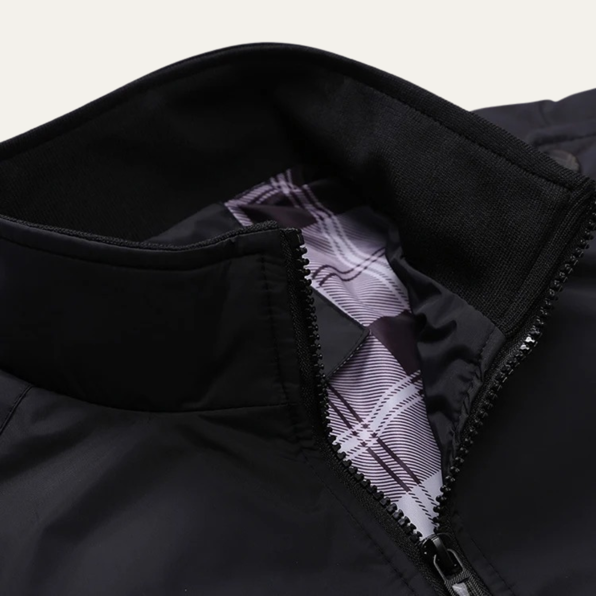 Men's Lightweight Bomber Jacket Stand Collar