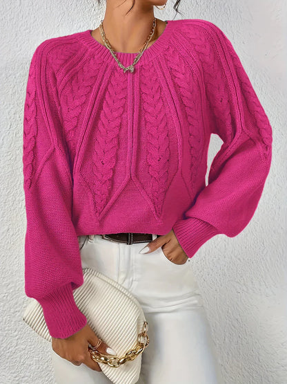 Women's Cable Knit Sweater