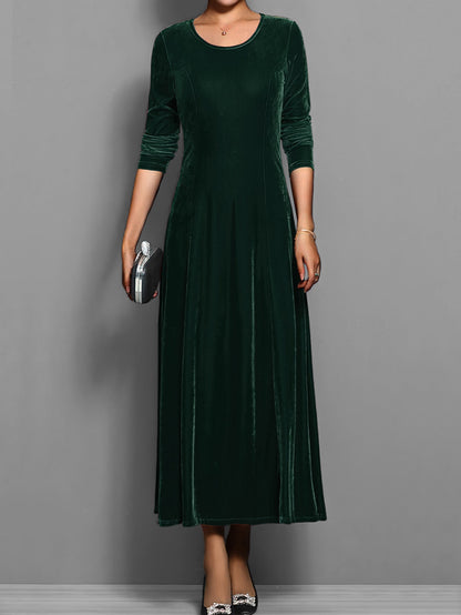 Women's Maxi Dress Flared Skirt