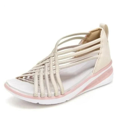 Women's Platform Sandals Strapped Open-Toe